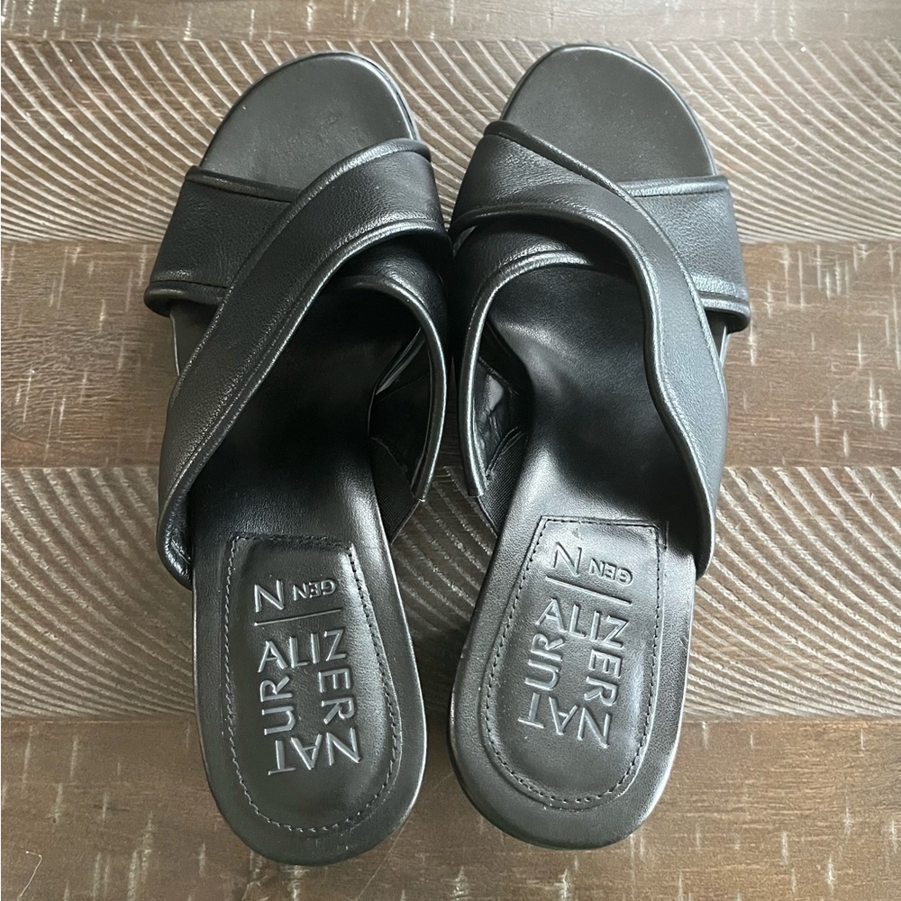 Naturalizer Gen N black heels 9.5